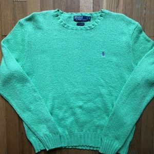 Polo Ralph Lauren Sweater Color Green Size Large